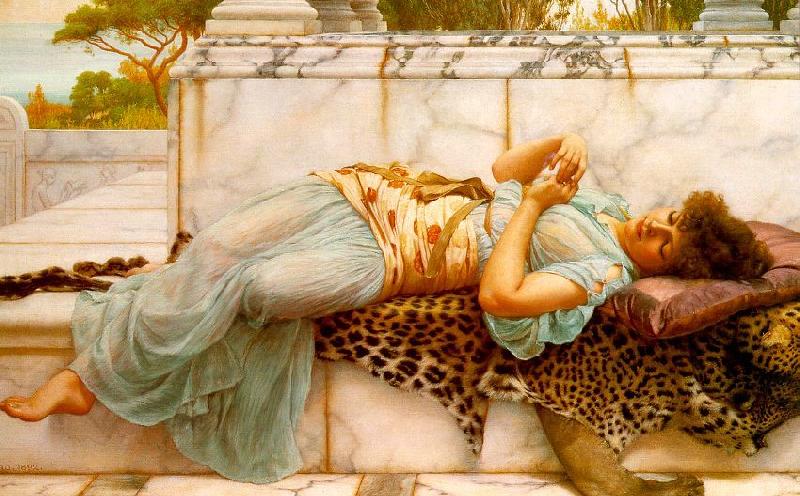 John William Godward The Betrothed oil painting picture